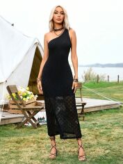 Акція на Сукня жіноча SHEIN GD-00164867 XS Чорна від Rozetka