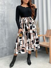 Акція на Сукня жіноча SHEIN GD-00165011 3XL Різнокольорова від Rozetka