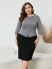 Акція на Сукня жіноча SHEIN GD-00164034 2XL Різнокольорова від Rozetka