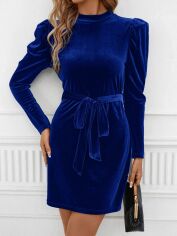 Акція на Сукня жіноча SHEIN GD-00163295 XL Синя від Rozetka