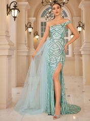 Акція на Сукня жіноча SHEIN GD-00162886 S Лаймова від Rozetka