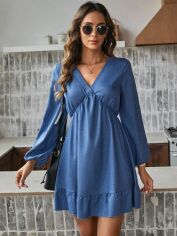 Акція на Сукня жіноча SHEIN GD-00164555 M Синя від Rozetka