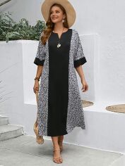 Акція на Сукня жіноча SHEIN GD-00163582 3XL Чорна від Rozetka
