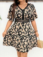 Акція на Сукня жіноча SHEIN GD-00163588 4XL Різнокольорова від Rozetka