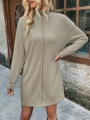 Акція на Сукня жіноча SHEIN GD-00164681 L Хакі від Rozetka