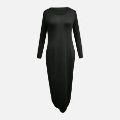 Акція на Сукня жіноча SHEIN GD-00163517 2XL Чорна від Rozetka