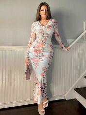 Акція на Сукня жіноча SHEIN GD-00163931 M Жовта від Rozetka