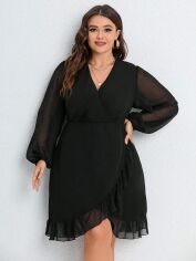 Акція на Сукня жіноча SHEIN GD-00163528 XL Чорна від Rozetka