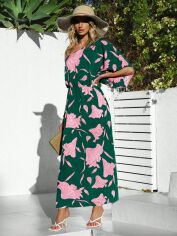Акція на Сукня жіноча SHEIN GD-00163114 L Зелена від Rozetka
