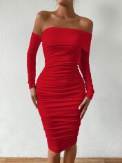 Акція на Сукня жіноча SHEIN GD-00164912 L Червона від Rozetka