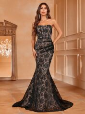 Акція на Сукня жіноча SHEIN GD-00162881 L Чорна від Rozetka