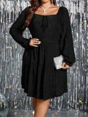 Акція на Сукня жіноча SHEIN GD-00161782 XL Чорна від Rozetka