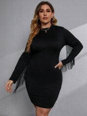 Акція на Сукня жіноча SHEIN GD-00163560 2XL Чорна від Rozetka