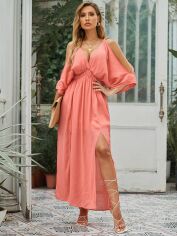 Акція на Сукня жіноча SHEIN GD-00161291 XL Коралова від Rozetka