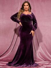 Акція на Сукня жіноча SHEIN GD-00162960 3XL Фіолетова від Rozetka
