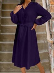 Акція на Сукня жіноча SHEIN GD-00118335 XL Фіолетова від Rozetka