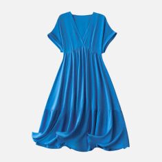 Акція на Сукня жіноча SHEIN GD-00135751 4XL Блакитна від Rozetka