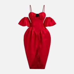 Акція на Сукня жіноча SHEIN GD-00153414 M Червона від Rozetka