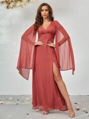 Акція на Сукня жіноча SHEIN GD-00158037 S Червона від Rozetka