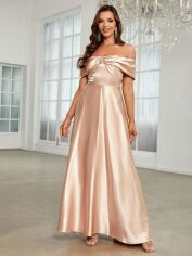Акція на Сукня жіноча SHEIN GD-00158033 M Кремова від Rozetka