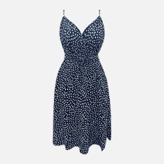 Акція на Сукня жіноча SHEIN GD-00163572 3XL Темно-синя від Rozetka
