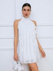 Акція на Сукня жіноча SHEIN GD-00158659 L Біла від Rozetka
