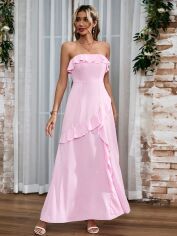 Акція на Сукня жіноча SHEIN GD-00158730 L Рожева від Rozetka