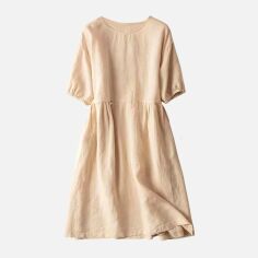 Акція на Сукня жіноча SHEIN GD-00158932 M Кремова від Rozetka