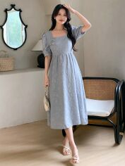Акція на Сукня жіноча SHEIN GD-00159243 XL Синя від Rozetka