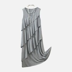 Акція на Сукня жіноча SHEIN GD-00160533 XL Сіра від Rozetka