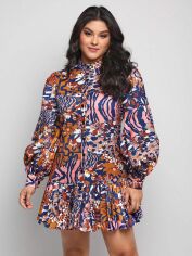Акція на Сукня жіноча SHEIN GD-00160637 2XL Різнокольорова від Rozetka