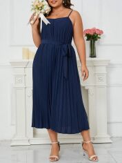 Акція на Сукня жіноча SHEIN GD-00160644 2XL Темно-синя від Rozetka