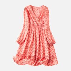 Акція на Сукня жіноча SHEIN GD-00160732 4XL Помаранчева від Rozetka