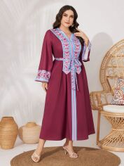Акція на Сукня жіноча SHEIN GD-00161202 XL Різнокольорова від Rozetka