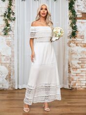 Акція на Сукня жіноча SHEIN GD-00161283 M Біла від Rozetka
