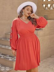 Акція на Сукня жіноча SHEIN GD-00161319 XL Червона від Rozetka