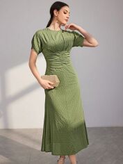 Акція на Сукня жіноча SHEIN GD-00162313 XL Зелена від Rozetka