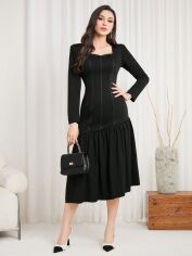 Акція на Сукня жіноча SHEIN GD-00162146 M Чорна від Rozetka