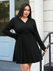 Акція на Сукня жіноча SHEIN GD-00162464 XL Чорна від Rozetka