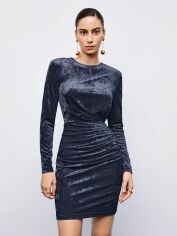 Акція на Сукня жіноча SHEIN GD-00163111 L Сіро-блакитна від Rozetka