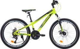 Акція на Велосипед Crossride MTB ST Skyline 2.0 13" 24" Жовтий (0294-130-1) від Rozetka