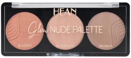 Акція на Палетка для контурингу обличчя Hean Glow Nude Palette Sunglow 9 г від Rozetka