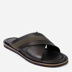 Акція на Чоловічі шльопанці Greyder 4Y1FT64519 42 27 см Black-Khaki від Rozetka
