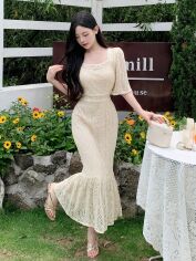 Акція на Сукня літня жіноча SHEIN GD-00120518 S Біла від Rozetka