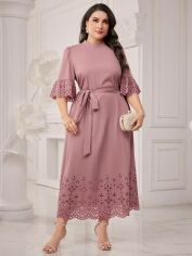 Акція на Сукня жіноча SHEIN GD-00164227 2XL Рожева від Rozetka