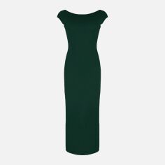 Акція на Сукня жіноча SHEIN GD-00163219 S Темно-зелена від Rozetka
