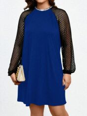 Акція на Сукня жіноча SHEIN GD-00163546 XL Синя від Rozetka
