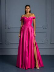 Акція на Сукня жіноча SHEIN GD-00163769 L Малинова від Rozetka