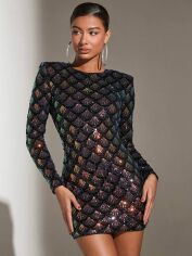Акція на Сукня жіноча SHEIN GD-00163933 M Чорна від Rozetka