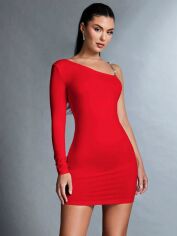 Акція на Сукня жіноча SHEIN GD-00165057 M Червона від Rozetka